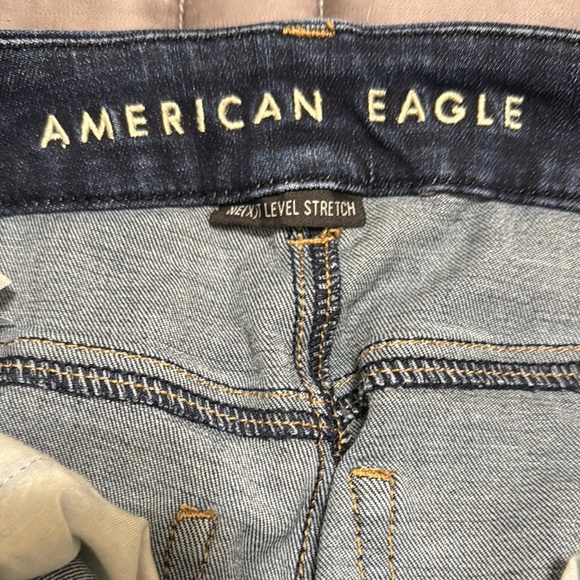 American Eagle Outfitters Blue Jeggings Sleek Fit - Picture 6 of 9